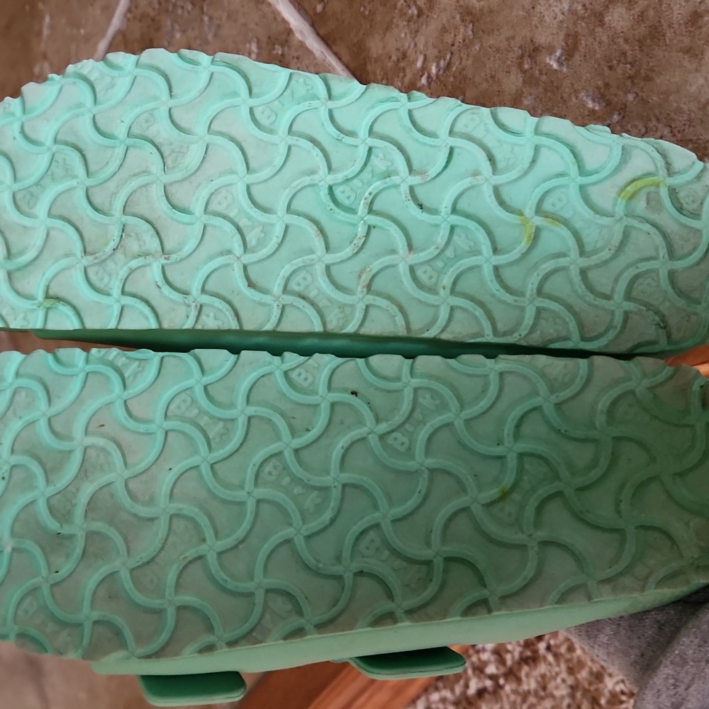 Birkenstock Womans Mint Green Sandals Size EUR 40 - Picture 9 of 14